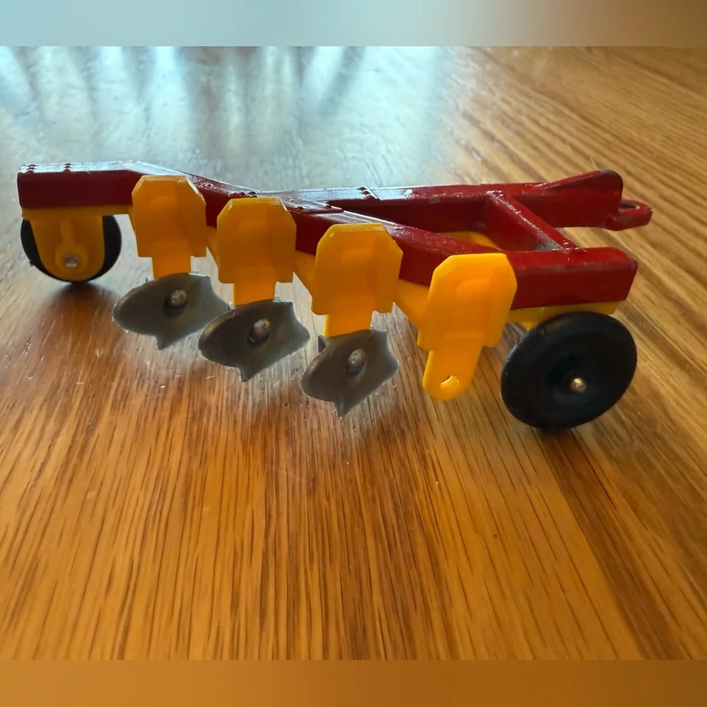 Vintage Toy Farming Tractor Plow